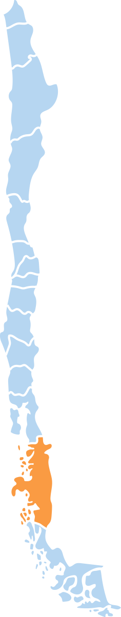 Mapa Chile - Chacabuco