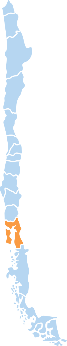Mapa Chile - Calbuco